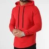 Budget ⌛ Sweat Capuche Oversize 2354 Rouge de Classic Series 😉 -Classic Series Soldes classic series 301826 SHALVGE 2354 20220419T145302 02