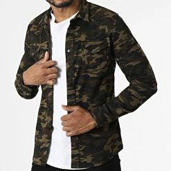 Acheter 👍 Surchemise DC-3230 Vert Kaki Camouflage de Classic Series 🧨