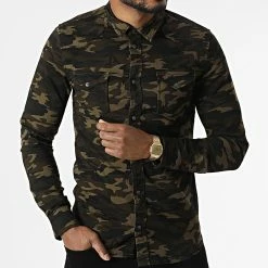 Acheter 👍 Surchemise DC-3230 Vert Kaki Camouflage de Classic Series 🧨 -Classic Series Soldes classic series 302352 DC 3230 20220217T152931 03