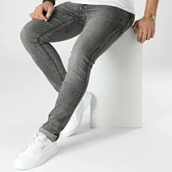 Bon marché 🧨 Jean Slim D-3211 Gris de Classic Series 🥰 -Classic Series Soldes classic series 302368 D 3211 20220208T161759 03