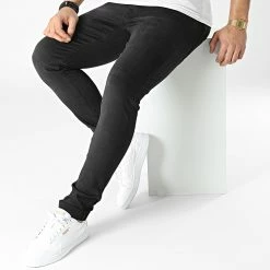 Meilleur prix 💯 Jean Slim D-3195 Noir de Classic Series 👏 -Classic Series Soldes classic series 302379 D 3195 20220301T145938 03