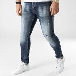 Sortie 💯 Jean Slim 001 Bleu Denim de Classic Series 🎁