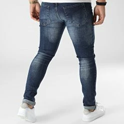 Sortie 💯 Jean Slim 001 Bleu Denim de Classic Series 🎁 -Classic Series Soldes classic series 302389 001 20220208T160141 04