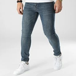 Offres ❤️ Jean Slim D-3226 Bleu Wash de Classic Series ✔️