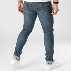 Offres ❤️ Jean Slim D-3226 Bleu Wash de Classic Series ✔️ -Classic Series Soldes classic series 302392 D 3226 20220208T161835 04