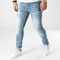 Coupon 😍 Jean Slim 002 Bleu Wash de Classic Series 🛒