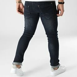 Sortie ✨ Jean Slim D-3221 Bleu Brut de Classic Series ✔️ -Classic Series Soldes classic series 302402 D 3221 20220208T160410 04