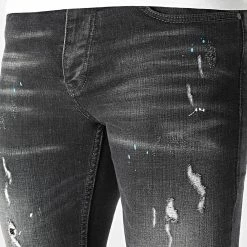 Le moins cher 🛒 Jean Slim 007 Noir de Classic Series 😉 -Classic Series Soldes classic series 302411 007 20220301T150304 02