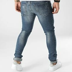 Meilleur prix 😀 Jean Slim 60-17A Bleu Wash de Classic Series 🛒 -Classic Series Soldes classic series 302417 2021 60 17A 20220208T160612 04