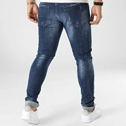 Grosses soldes ⭐ Jean Slim 003 Bleu Denim de Classic Series 🎁 -Classic Series Soldes classic series 302422 003 20220208T161817 04