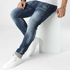 Acheter 👍 Jean Slim 008 Bleu Denim de Classic Series ⭐ 8 Acheter 👍 Jean Slim 008 Bleu Denim de Classic Series ⭐ -Classic Series Soldes classic series 302423 008 20220208T160259 03