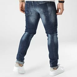 Acheter 👍 Jean Slim 008 Bleu Denim de Classic Series ⭐ 9 Acheter 👍 Jean Slim 008 Bleu Denim de Classic Series ⭐ -Classic Series Soldes classic series 302423 008 20220208T160300 04