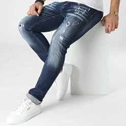 Sortie ❤️ Jean Slim 006 Bleu Denim de Classic Series 🔔 8 Sortie ❤️ Jean Slim 006 Bleu Denim de Classic Series 🔔 -Classic Series Soldes classic series 302451 006 BLUE DENIM 20220208T160347 03