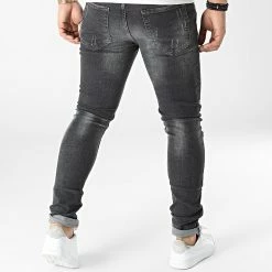 Meilleur prix 🥰 Jean Slim 014 Noir de Classic Series 🎁 -Classic Series Soldes classic series 302454 014 20220301T150516 04