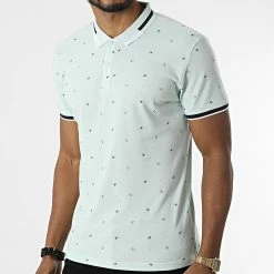 Promo ❤️ Polo A Manches Courtes 2201 Vert Clair de Classic Series ❤️