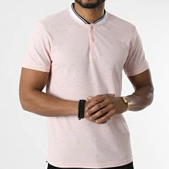 Sortie 🛒 Polo A Manches Courtes 2213 Rose de Classic Series 👏 -Classic Series Soldes classic series 304048 P2213 PINK 20220217T154918 03