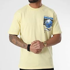Tout neuf 🔥 Tee 👚 Shirt G22-556 Jaune de Classic Series 😀 -Classic Series Soldes classic series 304590 G22 556 SARI 20220222T161131 03