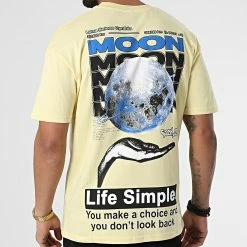 Tout neuf 🔥 Tee 👚 Shirt G22-556 Jaune de Classic Series 😀 -Classic Series Soldes classic series 304590 G22 556 SARI 20220222T161132 04