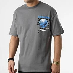 Acheter ✨ Tee 👕 Shirt G22-556 Gris Anthracite de Classic Series 😀