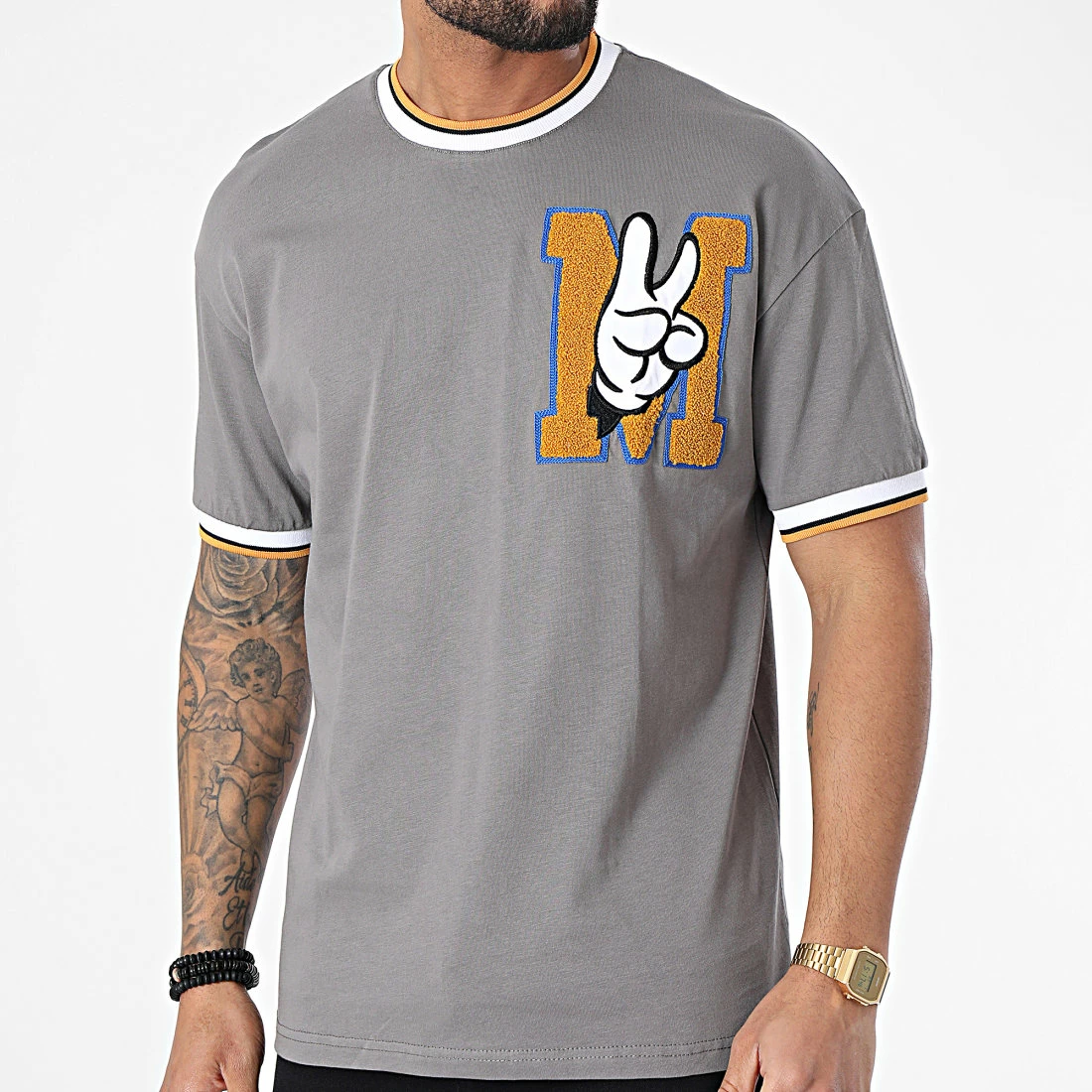 Nouveau 💯 Tee 👕 Shirt G22-597 Gris Anthracite de Classic Series 🧨 3 Nouveau 💯 Tee 👕 Shirt G22-597 Gris Anthracite de Classic Series 🧨