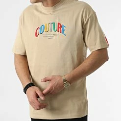 Vente flash ⌛ Tee 👚 Shirt G22-565 Beige de Classic Series 🛒 -Classic Series Soldes classic series 304649 G22 565 BEJ 20220223T140617 03