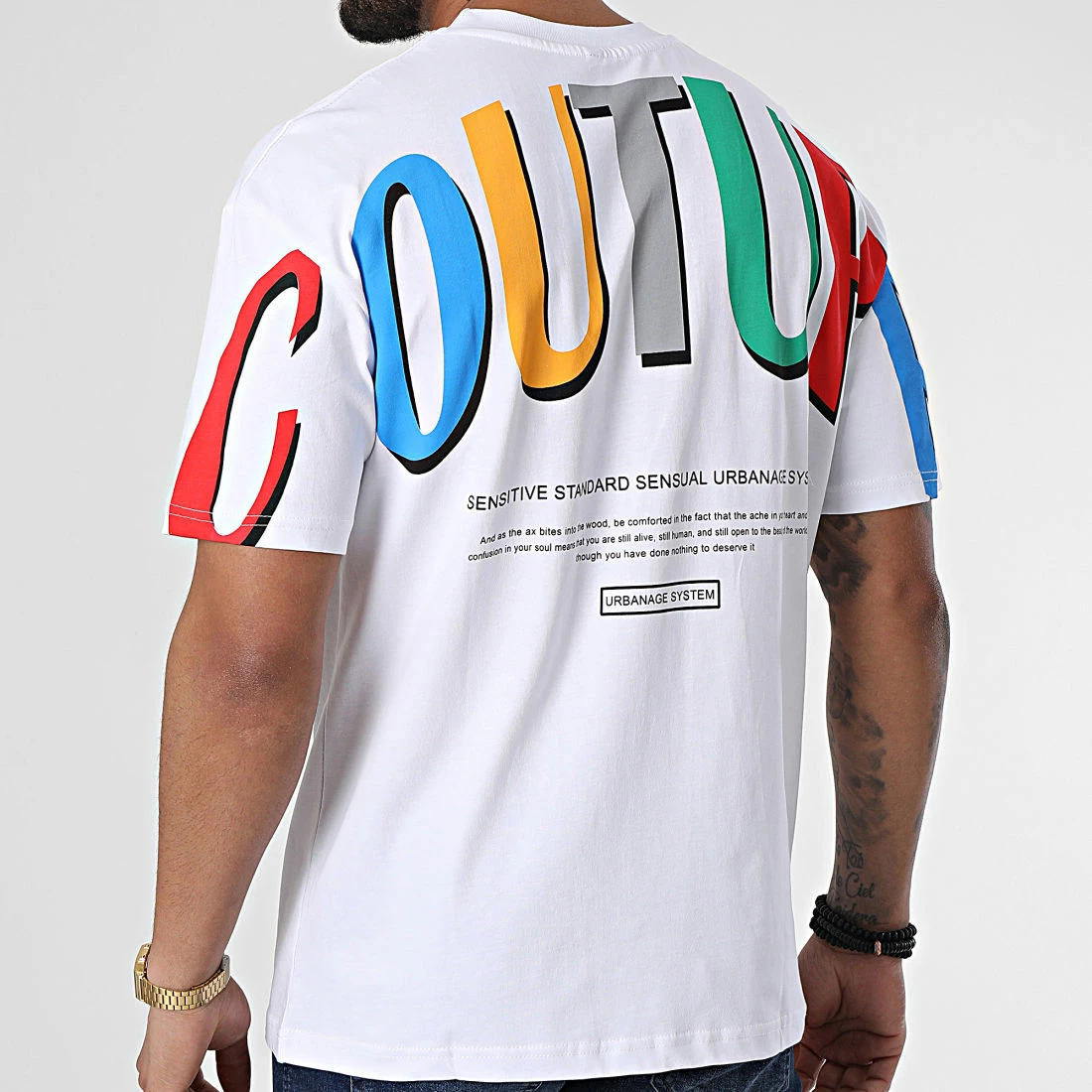 Tout neuf 😍 Tee 👕 Shirt G22-565 Blanc de Classic Series ✨ 3 Tout neuf 😍 Tee 👕 Shirt G22-565 Blanc de Classic Series ✨