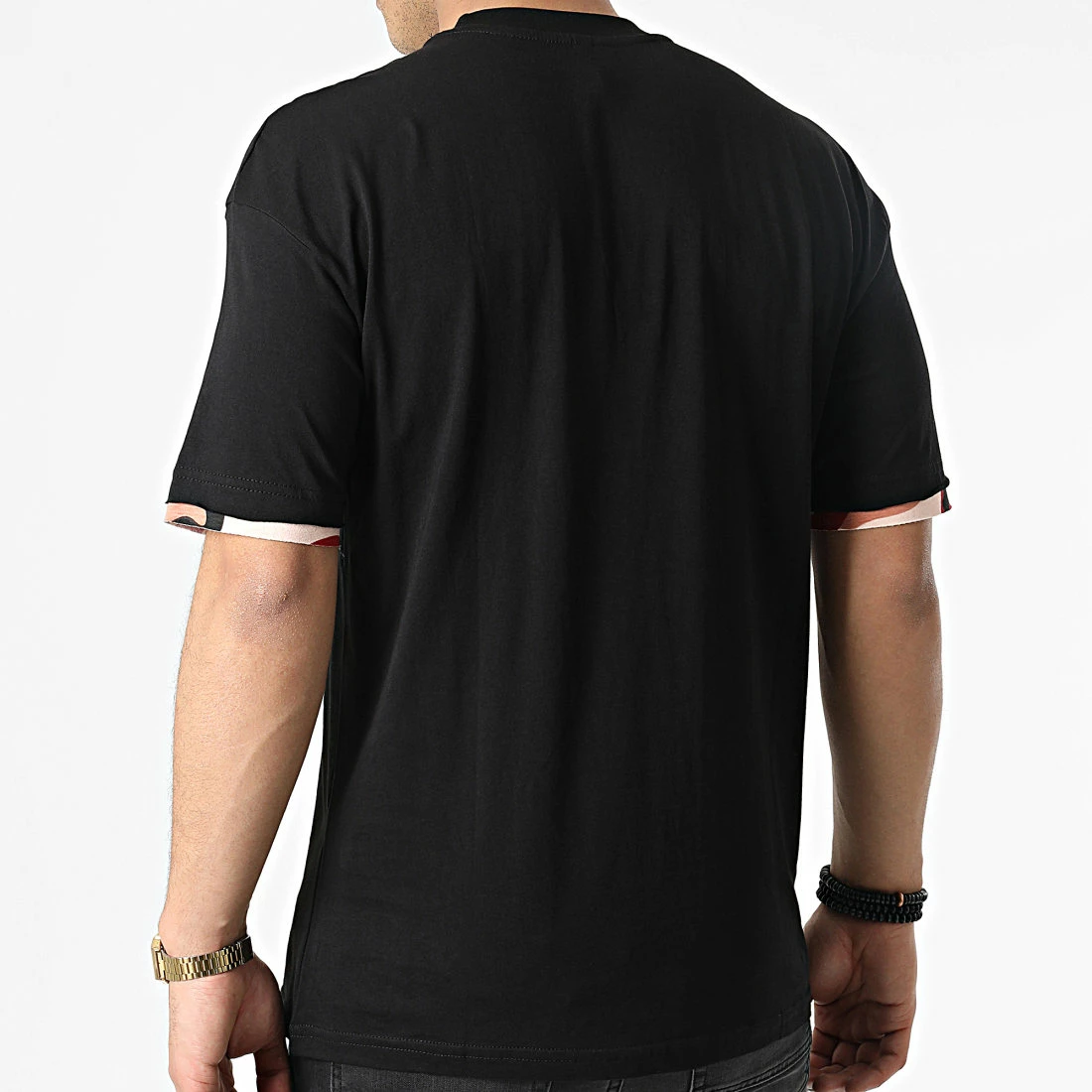 Grosses soldes 🎉 Tee 👚 Shirt Poche Camouflage G22-630 Noir Rose de Classic Series 🤩 6 Grosses soldes 🎉 Tee 👚 Shirt Poche Camouflage G22-630 Noir Rose de Classic Series 🤩 – Image 4