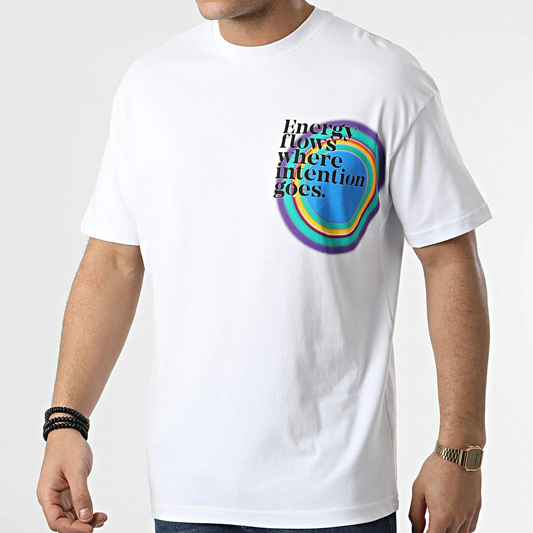 Le moins cher ✨ Tee 👕 Shirt G22-563 Blanc de Classic Series 🔥 3 Le moins cher ✨ Tee 👕 Shirt G22-563 Blanc de Classic Series 🔥