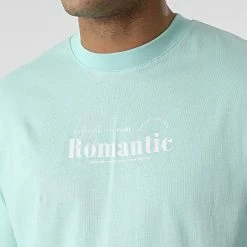 Grosses soldes 👏 Tee 👚 Shirt G22-572 Blanc Turquoise de Classic Series 🌟 -Classic Series Soldes classic series 304693 G22 572 MINT BEYAZ 20220222T154409 02