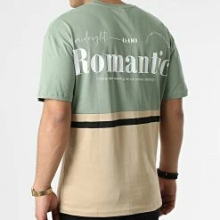 Budget 🧨 Tee 👚 Shirt G22-572 Beige Vert Kaki de Classic Series ⌛ -Classic Series Soldes classic series 304696 G22 572 YOSUN BEJ 20220223T140520 04