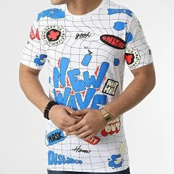 Meilleure vente ✔️ Tee 👚 Shirt G22-547 Blanc de Classic Series 😉 -Classic Series Soldes classic series 304706 G22 547 BEYAZ 20220222T152119 03