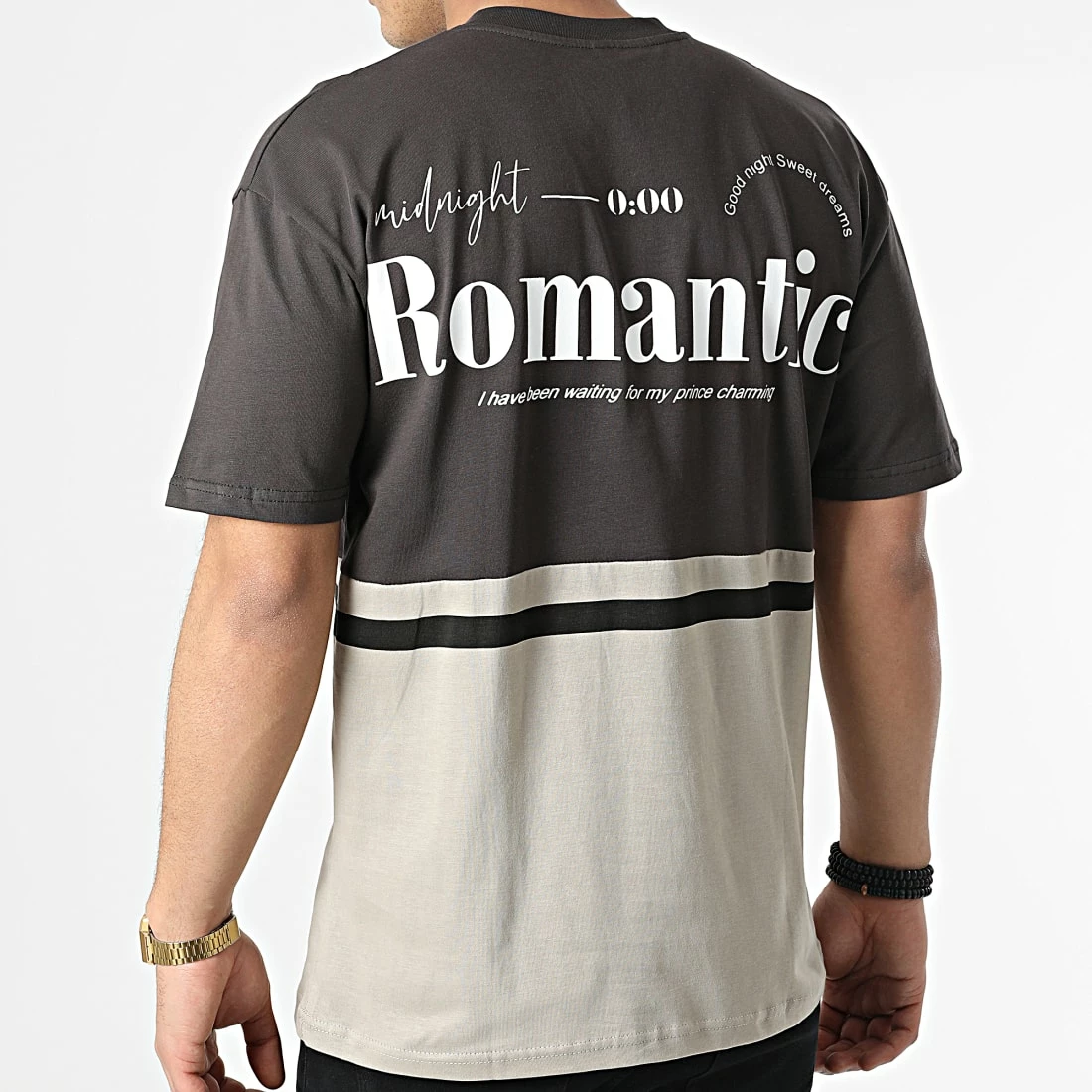 Bon marché ❤️ Tee 👚 Shirt G22-572 Beige Gris Anthracite de Classic Series 👏 6 Bon marché ❤️ Tee 👚 Shirt G22-572 Beige Gris Anthracite de Classic Series 👏 – Image 4