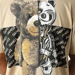 Offres ✔️ Tee 👚 Shirt G22-560 Beige de Classic Series 🛒 -Classic Series Soldes classic series 304727 G22 560 BEJ 20220228T152506 04