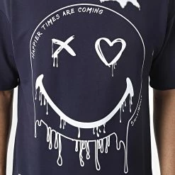 Promo 🧨 Tee 👕 Shirt G22-618 Bleu Marine de Classic Series 🎁 -Classic Series Soldes classic series 304747 G22 618 LACI 20220222T152443 02