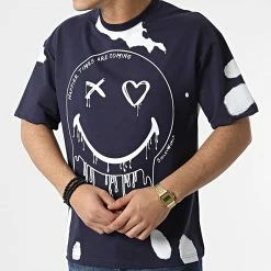 Promo 🧨 Tee 👕 Shirt G22-618 Bleu Marine de Classic Series 🎁 -Classic Series Soldes classic series 304747 G22 618 LACI 20220222T152444 03