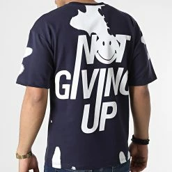 Promo 🧨 Tee 👕 Shirt G22-618 Bleu Marine de Classic Series 🎁 -Classic Series Soldes classic series 304747 G22 618 LACI 20220222T152445 04