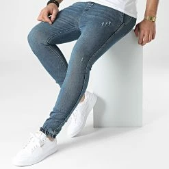 Tout neuf 🤩 Jogger Pant Slim DJ2273 Bleu Denim de Classic Series 💯 8 Tout neuf 🤩 Jogger Pant Slim DJ2273 Bleu Denim de Classic Series 💯 -Classic Series Soldes classic series 305580 DJ2275 20220301T121640 03