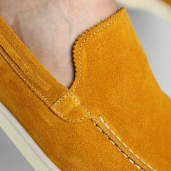 Nouveau ✔️ Mocassins 800 Camel de Classic Series 😉 -Classic Series Soldes classic series 306842 800 HARDAL SUET 20220308T153140 03