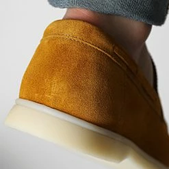 Nouveau ✔️ Mocassins 800 Camel de Classic Series 😉 -Classic Series Soldes classic series 306842 800 HARDAL SUET 20220308T153142 04