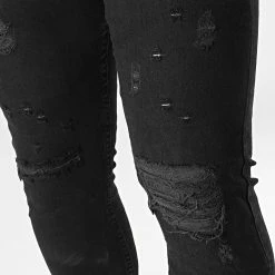 Bon marché ⭐ Jean Skinny DHZ-3603 Noir de Classic Series 🥰 -Classic Series Soldes classic series 307032 DHZ 3603 1 SIYAH DENIM 20220304T160814 03