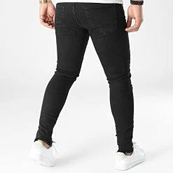 Bon marché ⭐ Jean Skinny DHZ-3603 Noir de Classic Series 🥰 -Classic Series Soldes classic series 307032 DHZ 3603 1 SIYAH DENIM 20220304T160816 04