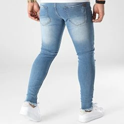 Vente flash 🧨 Jean Skinny DHZ-3748 Bleu Denim de Classic Series 🌟 -Classic Series Soldes classic series 307036 DHZ 3748 O MAVI 20220304T155711 04