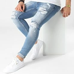 Budget ⭐ Jean Skinny DHZ-3753 Bleu Denim de Classic Series ⌛ -Classic Series Soldes classic series 307115 DHZ 3753 O MAVI 20220304T151928 03