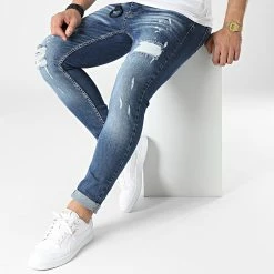 Promo ✔️ Jean Slim DHZ-3580 Bleu Denim de Classic Series 👏 8 Promo ✔️ Jean Slim DHZ-3580 Bleu Denim de Classic Series 👏 -Classic Series Soldes classic series 307119 DHZ 3580 O MAVI 20220304T151940 03