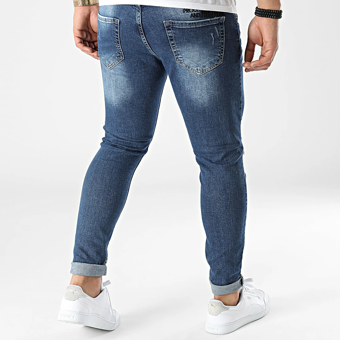 Promo ✔️ Jean Slim DHZ-3580 Bleu Denim de Classic Series 👏 6 Promo ✔️ Jean Slim DHZ-3580 Bleu Denim de Classic Series 👏 – Image 4