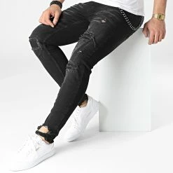 Tout neuf 😉 Jean Skinny 4023 Noir de Classic Series 👍 -Classic Series Soldes classic series 307140 DHZ 4023 8 SIYAH 20220304T160407 02