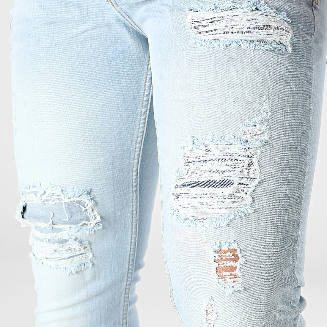 Vente flash 😍 Jean Skinny DHZ-36665 Bleu Wash de Classic Series 🧨 5 Vente flash 😍 Jean Skinny DHZ-36665 Bleu Wash de Classic Series 🧨 – Image 3