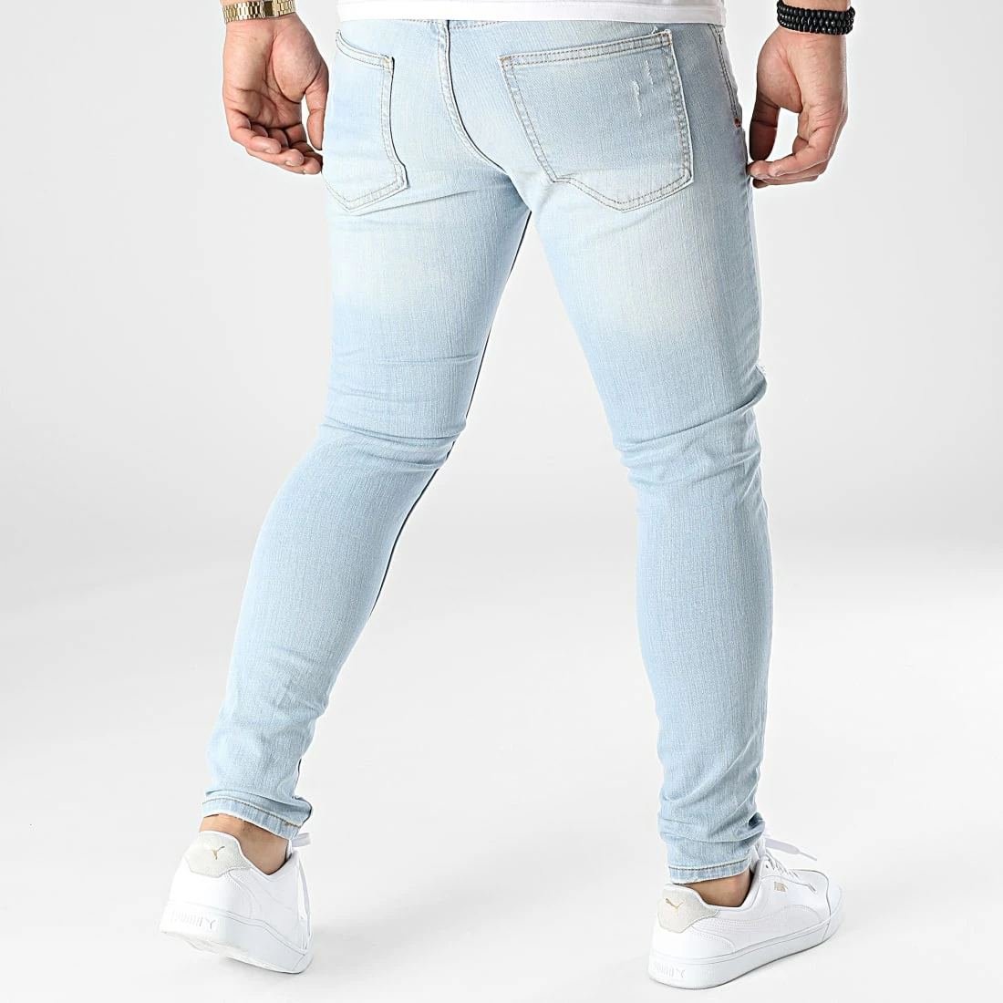 Vente flash 😍 Jean Skinny DHZ-36665 Bleu Wash de Classic Series 🧨 6 Vente flash 😍 Jean Skinny DHZ-36665 Bleu Wash de Classic Series 🧨 – Image 4