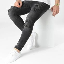 Meilleure vente 🛒 Jean Skinny 3579 Noir de Classic Series 🛒 -Classic Series Soldes classic series 307200 DHZ 3579 1 SIYAH 20220304T144813 03