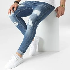 Sortie 👏 Jean Skinny 3648 Bleu Denim de Classic Series 🔔 -Classic Series Soldes classic series 307204 DHZ 3648 O MAVI 20220304T144547 03
